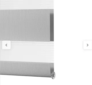 4 Tende a rullo notte/giorno grigi INSPIRE 90x190