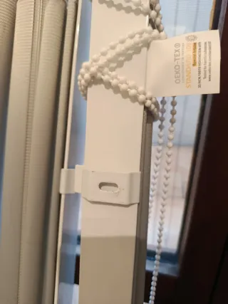 4 Tende a rullo notte/giorno grigi INSPIRE 90x190