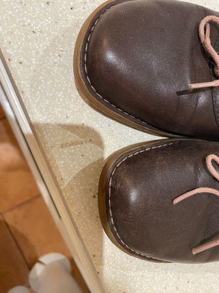 Camper Merceditas Cuña burdeos muy cómodos