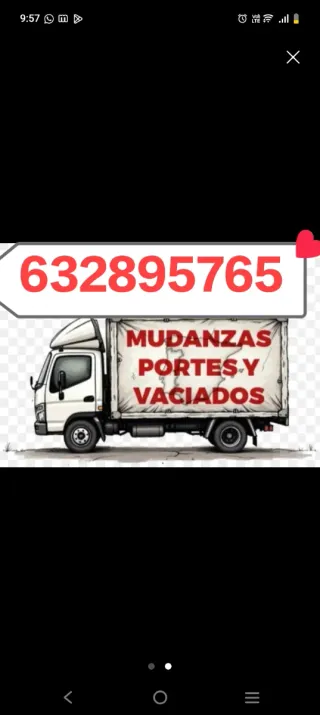 Mudazas y trasporte
