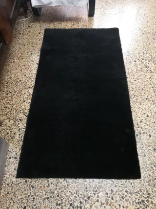 Alfombra Paco Home Negra Suave Salón