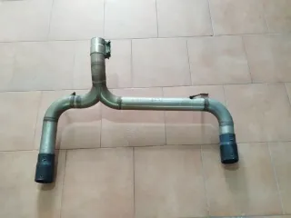 Doble Salida Escape BMW con difusor.