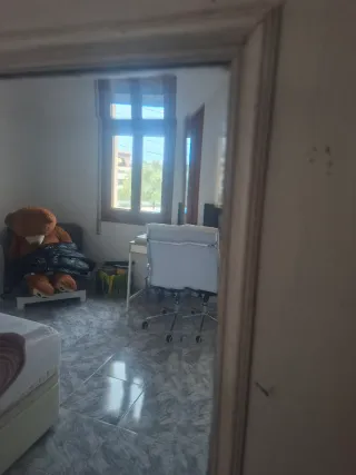 Puerta espejo antigua