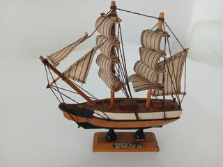 Modellino Nave Veliero Galeone Legno