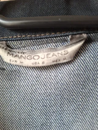 Cazadora vaquera Mango mujer talla M