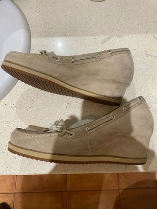 Merceditas Geox Beige Talla 39