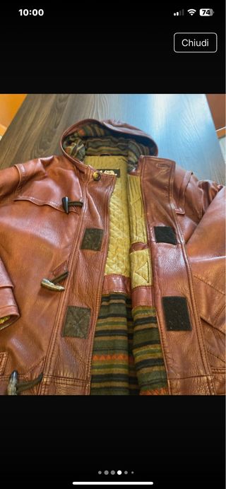 Montgomery uomo pelle interno lana