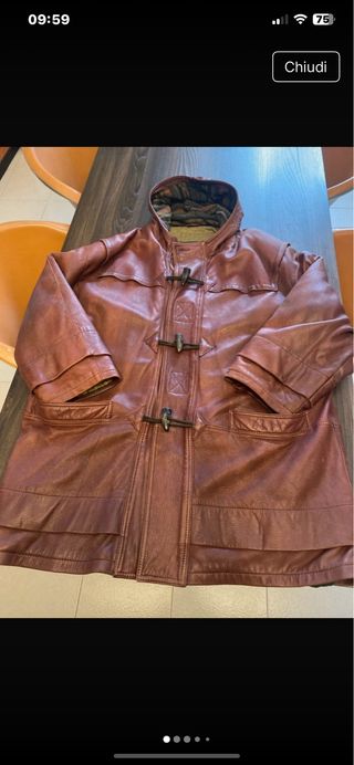 Montgomery uomo pelle interno lana