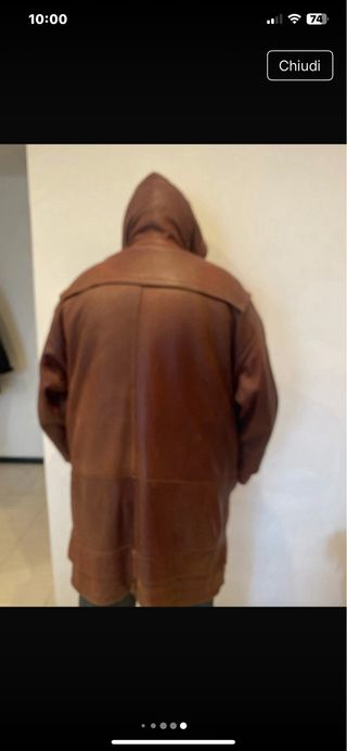 Montgomery uomo pelle interno lana