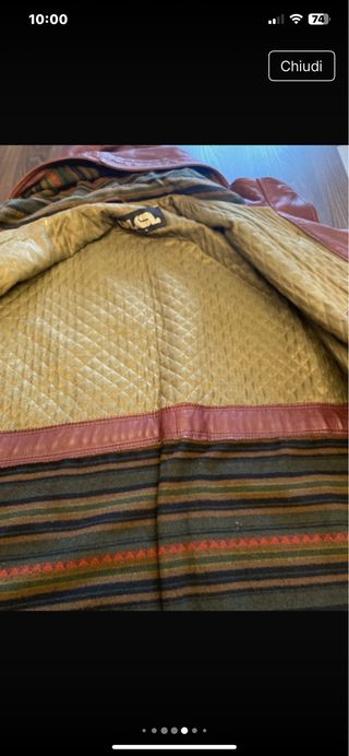 Montgomery uomo pelle interno lana