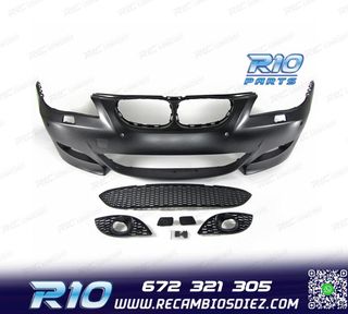 PARAGOLPES DELANTERO BMW E60 E61 03-07 LOOK M5 PDC LAVAFAROS