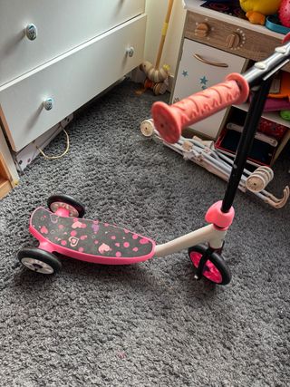 Patinete infantil 3 ruedas niña