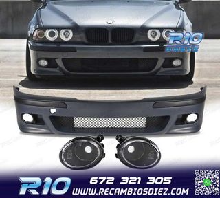 PARAGOLPES DELANTERO BMW E39 LOOK M5 CON NIEBLAS