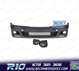 PARAGOLPES DELANTERO BMW E39 LOOK M5 CON NIEBLAS
