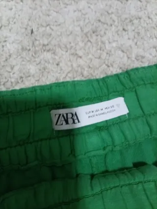 Shorts Zara y Tintoretto Rojos