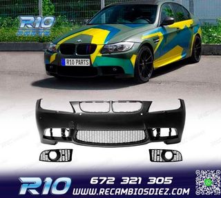 PARAGOLPES DELANTERO BMW E90 E91 05-08 LOOK M3 PDC + LAVAFAR