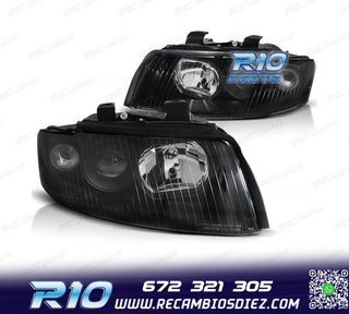 FAROS AUDI A4 B6 00-04 PROYECTOR FONDO NEGRO