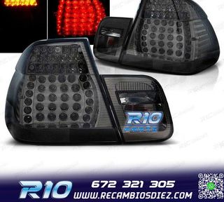 PILOTOS BMW E46 01-05 LED CRISTAL AHUMADO LOOK M3