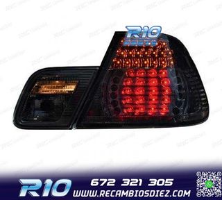 PILOTOS BMW E46 01-05 LED CRISTAL AHUMADO LOOK M3