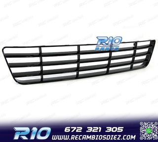 REJILLA PARAGOLPES VOLKSWAGEN VW GOLF 6 5K1 09-13 R20 NEGRO