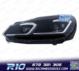 FAROS VOLKSWAGEN VW GOLF 6 08-13 LOOK SILVER GOLF 7 DINAMICO