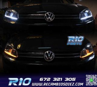 FAROS VOLKSWAGEN VW GOLF 6 08-13 LOOK SILVER GOLF 7 DINAMICO