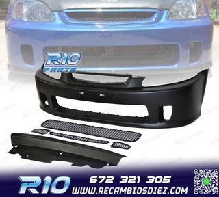 PARAGOLPES DELANTERO HONDA CIVIC 96-98 LOOK N1