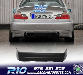 PARAGOLPES TRASERO BMW E46 BERLINA 98-05 LOOK M3