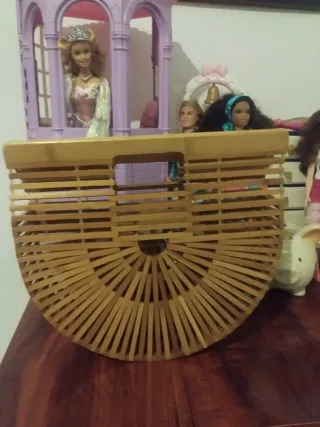 Bolso de bambú artesanal