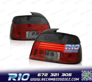 PILOTOS BMW E39 95-00 AHUMADO ROJO