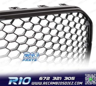 PARRILLA AUDI A5 12-16 LOOK RS5 NEGRO BRILLO