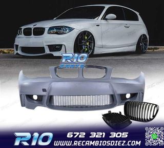 PARAGOLPES DELANTERO BMW E81 E87 E82 04 -13 LOOK 1M + PARRIL