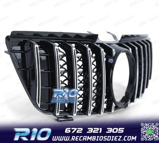 PARRILLA MERCEDES M ML W164 05-08 NEGRO CROMO