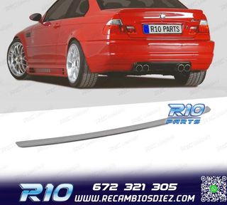 ALERON PESTAÑA BMW E46 COUPE 99-06 LOOK M3