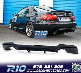 DIFUSOR BMW E92 E93 06-14 LOOK M PERFORMANCE NEGRO BRILLO