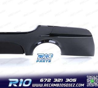 DIFUSOR BMW E92 E93 06-14 LOOK M PERFORMANCE NEGRO BRILLO