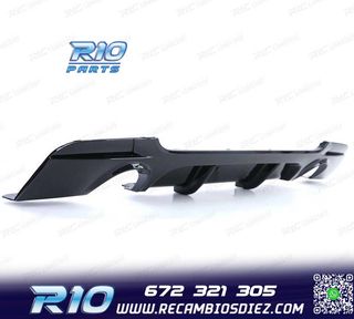 DIFUSOR BMW E92 E93 06-14 LOOK M PERFORMANCE NEGRO BRILLO