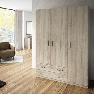 ✅ARMARIO 3 PUERTAS +2 CAJONES