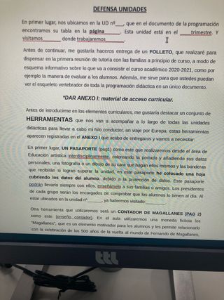 Material Propio Programación Oposiciones Primaria