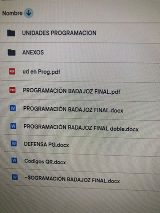 Material Propio Programación Oposiciones Primaria