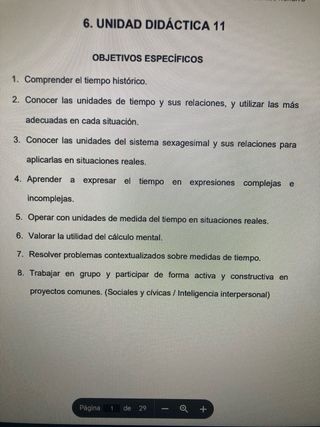 Material Propio Programación Oposiciones Primaria