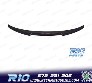 ALERON SPOILER BMW F32 COUPE 13-20 LOOK M4 NEGRO BRILLO