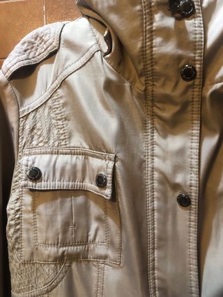 Cazadora beige talla XXL