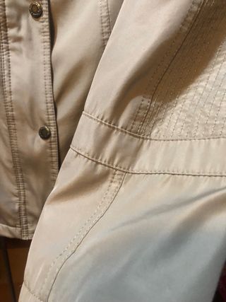 Cazadora beige talla XXL