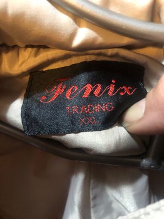 Cazadora beige talla XXL