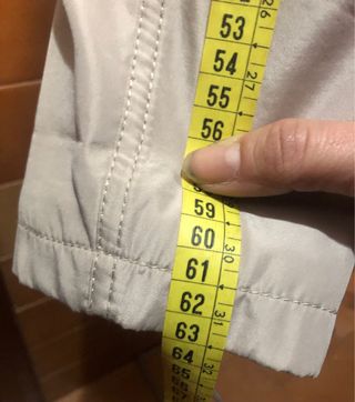 Cazadora beige talla XXL