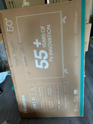 Televisor Hisense UHD 4K 50” 6 Series