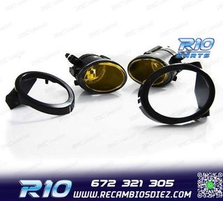 PARAGOLPES DELANTERO BMW E46 99-05 LOOK M + NIEBLAS AMARILLO
