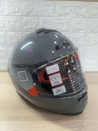LS2 Casco de moto integral STORM II Nardo Grey S