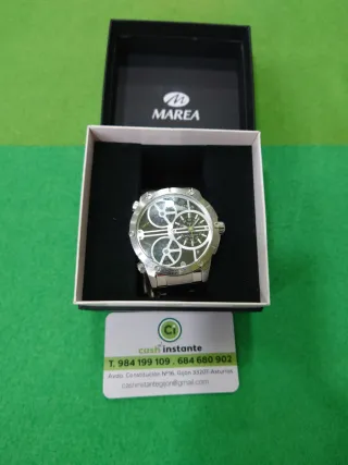 Reloj Marea 54214 Plata y Negro